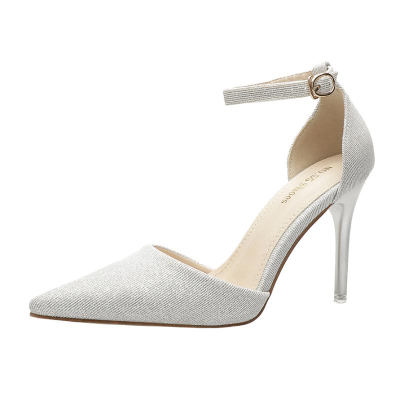 Dress Shoes 2021 Spring Summer Stilettos Wedding Women Pumps Elegant Office Ladies High Heels With Buckle, Black
Dress Shoes 2021 Spring Summer Stilettos Wedding Women Pumps Elegant Office Ladies High Heels With Buckle, Black