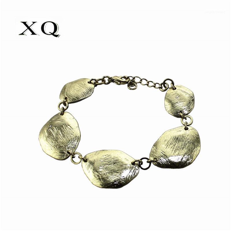 Plated Vintage Gold Ancient Silver Color Couple Bracelet Irregular Alloy Retro European Style Fashion Women's Jewelry Bangle
Plated Vintage Gold Ancient Silver Color Couple Bracelet Irregular Alloy Retro European Style Fashion Women's Jewelry Bangle