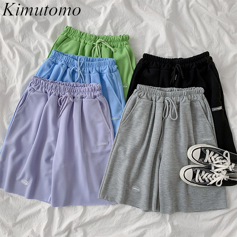 Kimutomo Solid Color Pants Spring Korean Elastic High Waist Lace Up Casual All-matching Pocket Wide-legged Pants Woman 210521, Green
Kimutomo Solid Color Pants Spring Korean Elastic High Waist Lace Up Casual All-matching Pocket Wide-legged Pants Woman 210521, Green