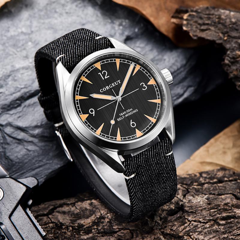 Wristwatches Watch Men 41mm 007 Spectre Wristwatch Automatic Mechanical Seagull Movement Self-Wind Vintage Clock Full Steel Sapphire Glass, White
Wristwatches Watch Men 41mm 007 Spectre Wristwatch Automatic Mechanical Seagull Movement Self-Wind Vintage Clock Full Steel Sapphire Glass, White