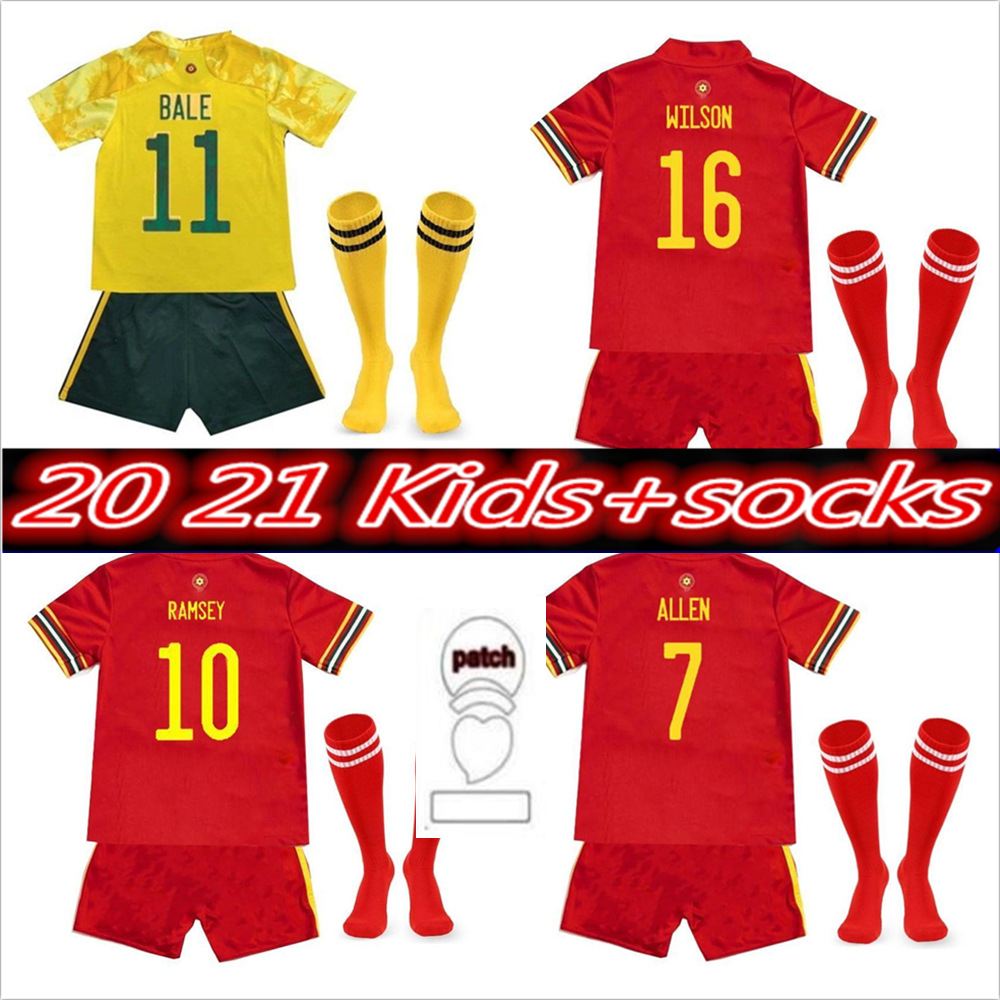 2021 National Team kids kit youth wales soccer jerseys HOME away BALE JAMES RAMSEY jersey child maillot de football shirts ALLEN Camiseta futol Uniform, Colour 1
2021 National Team kids kit youth wales soccer jerseys HOME away BALE JAMES RAMSEY jersey child maillot de football shirts ALLEN Camiseta futol Uniform, Colour 1