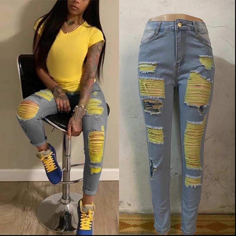 ripped yellow scratch denim womens jean pencil pants high waisted stretch skinny hollow out female mujer, Blue
ripped yellow scratch denim womens jean pencil pants high waisted stretch skinny hollow out female mujer, Blue
