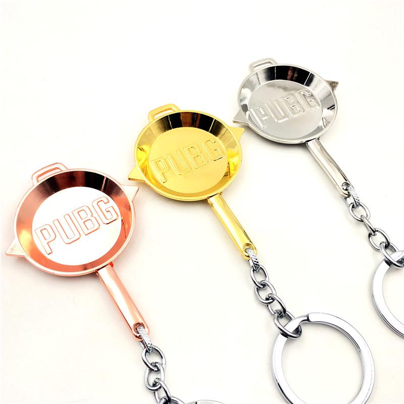 Keychains 2021 Game Playerunknown's Battlegrounds Pans Model Keychain PUBG Logo Key Rings 4 Colors Options For Fan's Gifts
Keychains 2021 Game Playerunknown's Battlegrounds Pans Model Keychain PUBG Logo Key Rings 4 Colors Options For Fan's Gifts