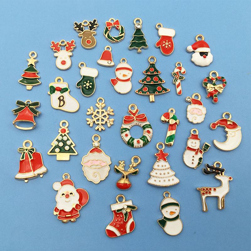 Charms Mix Zinc Alloy Enamel Plated Gold Christmas Earrings Pendants DIY Handmade Necklace Craft For Jewelry Making Accessories, Bronze;silver
Charms Mix Zinc Alloy Enamel Plated Gold Christmas Earrings Pendants DIY Handmade Necklace Craft For Jewelry Making Accessories, Bronze;silver