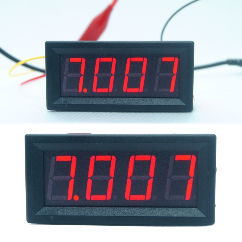 Dc 0-99.99V (100V) 4-digits 0.56 Inch Digital Voltmeter 3 Wired Voltage Panel Meter 83XA