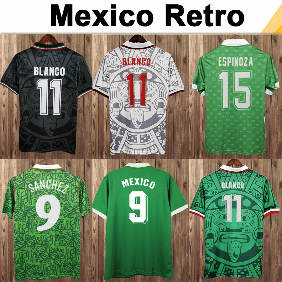 1994 Mexico #9 H. SANCHEZ Mens Soccer Jerseys 1999 National Team Retro #11 BLANCO #15 HERNANDEZ Home Away Football Shirts 1986 Uniforms, Fg2044 1994 home
1994 Mexico #9 H. SANCHEZ Mens Soccer Jerseys 1999 National Team Retro #11 BLANCO #15 HERNANDEZ Home Away Football Shirts 1986 Uniforms, Fg2044 1994 home