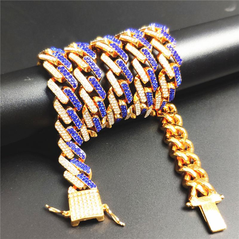 15mm Hip Hop Iced Out Bling Zircon Miami Cuban Link Chain Necklaces For Men's Fashion Jewelry Drop Chains
15mm Hip Hop Iced Out Bling Zircon Miami Cuban Link Chain Necklaces For Men's Fashion Jewelry Drop Chains