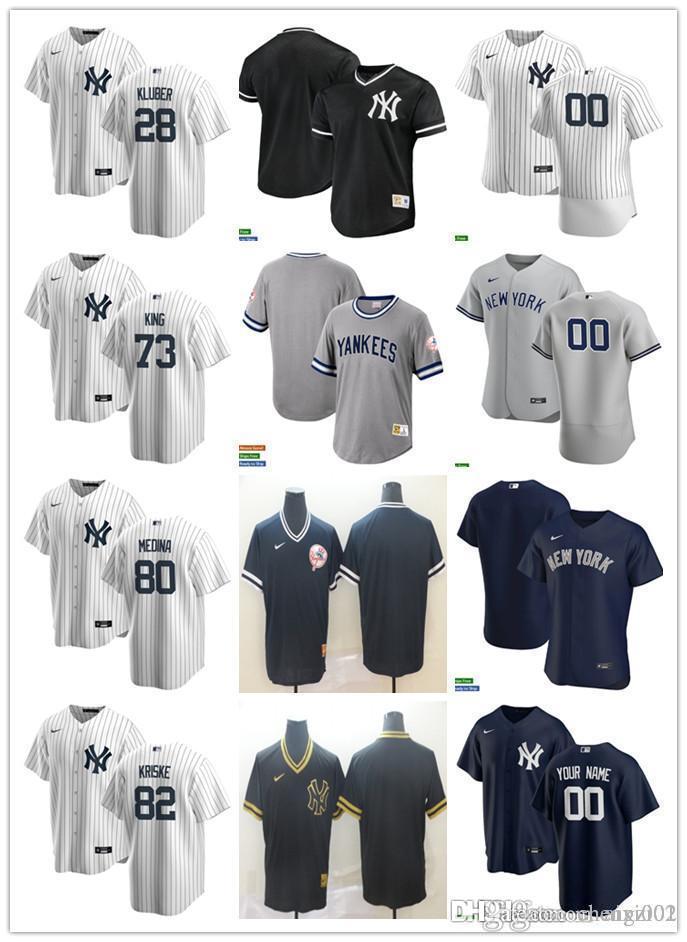 Men Women Youth New York Yankees 73 Michael King 28 Corey Kluber 82 Brooks Kriske 80 Luis Medina Custom Baseball Jersey Blan, Blue;black
Men Women Youth New York Yankees 73 Michael King 28 Corey Kluber 82 Brooks Kriske 80 Luis Medina Custom Baseball Jersey Blan, Blue;black