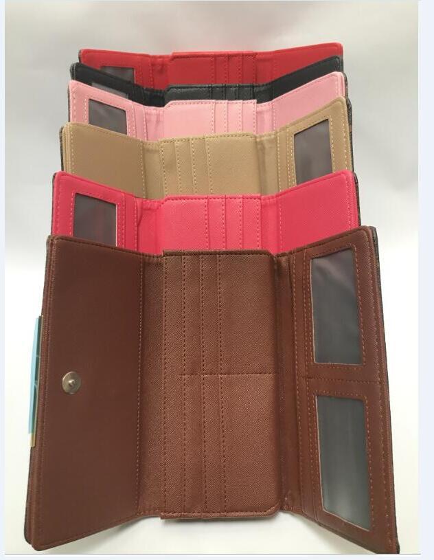 High quality Classic Women Wallets 6 colors Bottoms Brown Flower Lady Long Wallet Multicolor Coin Purse Card Holder not come with Box Zipper Pocket, Brwon
High quality Classic Women Wallets 6 colors Bottoms Brown Flower Lady Long Wallet Multicolor Coin Purse Card Holder not come with Box Zipper Pocket, Brwon