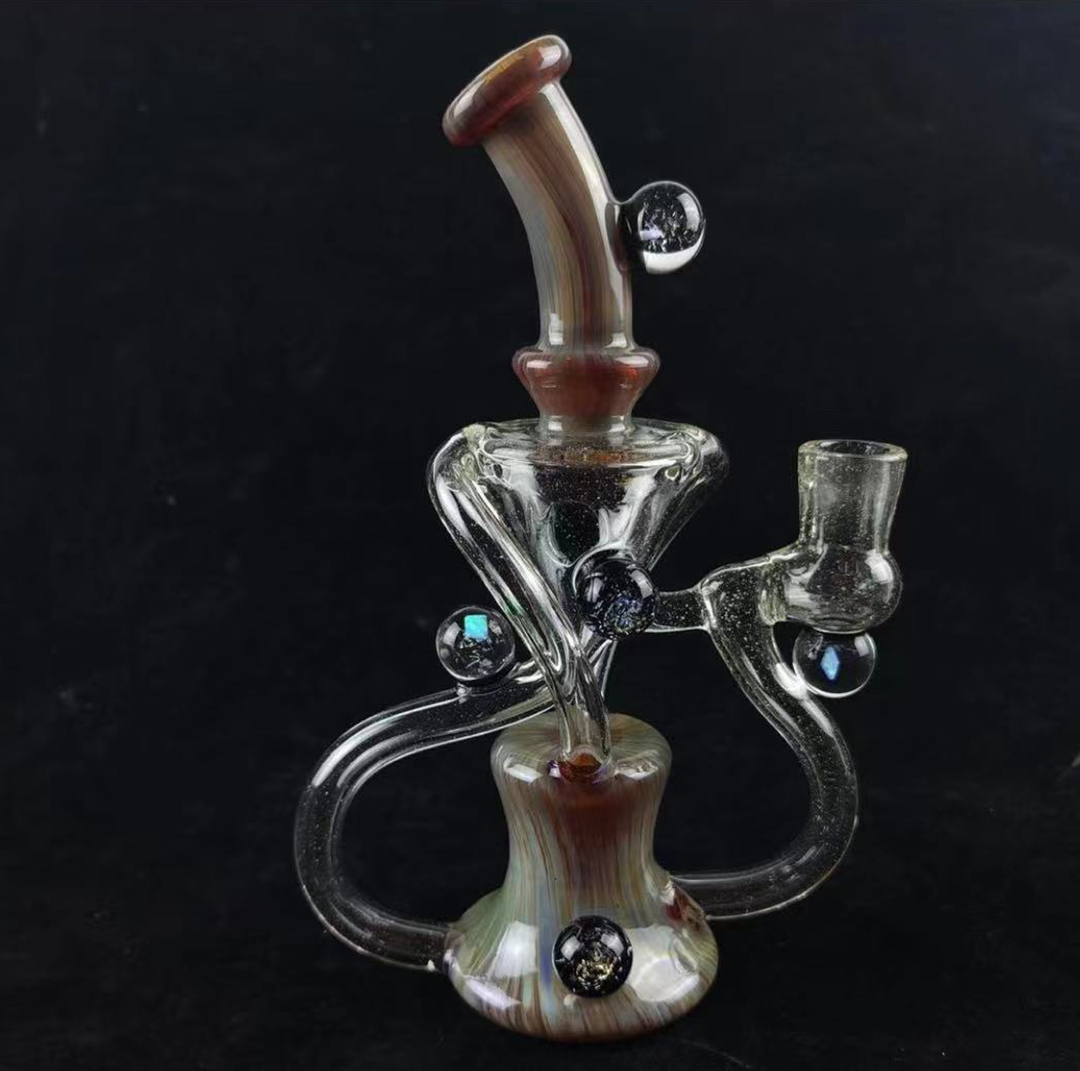 Caliber 14mm8 inch noctilucent meteor jumbo oil rig for drilling glass hookah glass water pipe
Caliber 14mm8 inch noctilucent meteor jumbo oil rig for drilling glass hookah glass water pipe