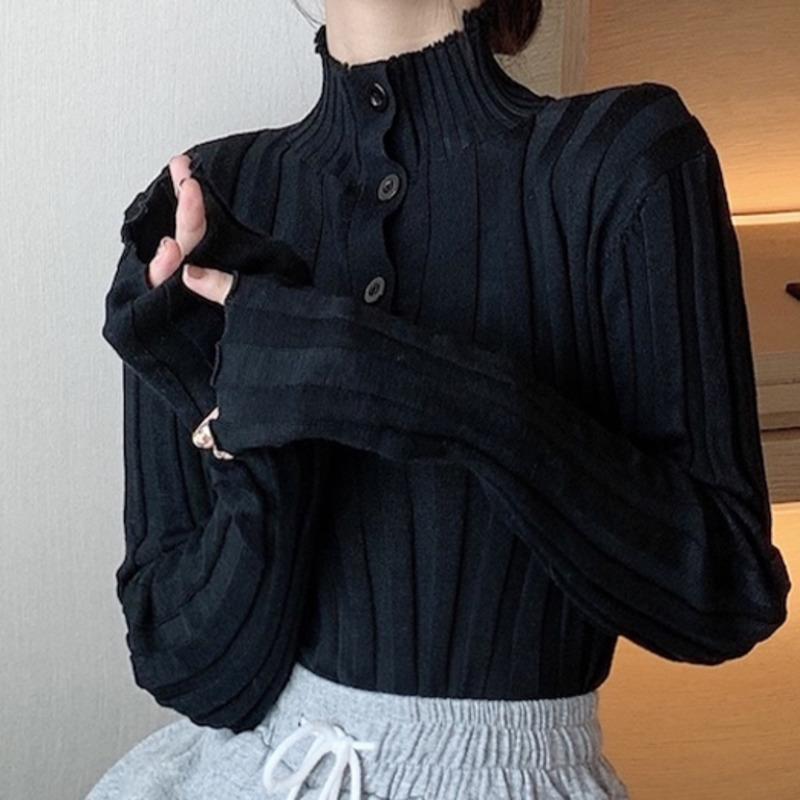 Women's Sweaters Autumn Winter Tops Slim Basic Turtleneck Women Pullover Knitted Sweater Jumper Soft Warm, Black
Women's Sweaters Autumn Winter Tops Slim Basic Turtleneck Women Pullover Knitted Sweater Jumper Soft Warm, Black