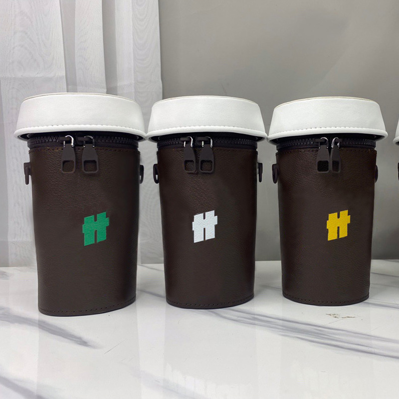 Women Men designer Retro capsule pouch mini bag lady Coke Cup purse clutch crossbody shoulder bags handbags fashion Barrel-shaped handbag, Other colors contact to me 
Women Men designer Retro capsule pouch mini bag lady Coke Cup purse clutch crossbody shoulder bags handbags fashion Barrel-shaped handbag, Other colors contact to me