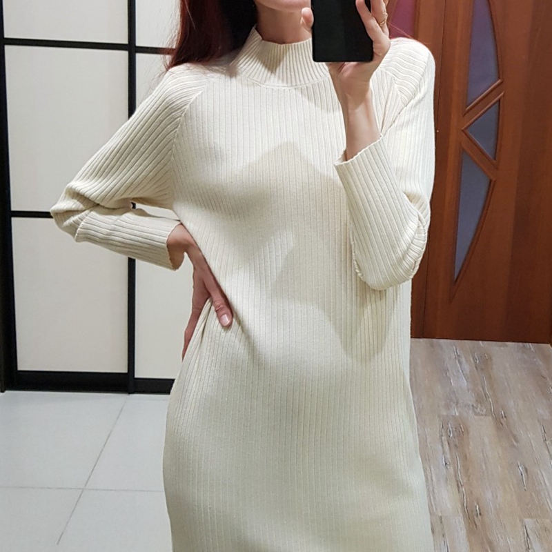 2021gigogou oversized long straight women maxi dress autumn winter turtleneck thick warm sweater dresses pullover robe d ete femme, Black;gray
2021gigogou oversized long straight women maxi dress autumn winter turtleneck thick warm sweater dresses pullover robe d ete femme, Black;gray