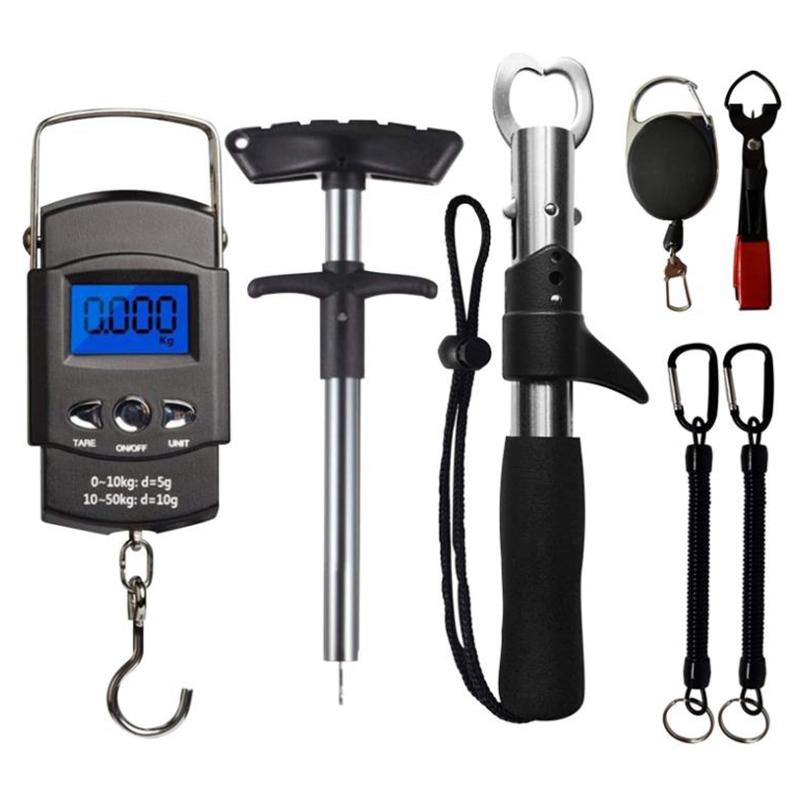 Keychains Fish Hook Remover With 4 In 1 Mono Line Clipper,Handheld Digital Scale,Hook Remover,Fish Lip Gripper,Fishing Gear
Keychains Fish Hook Remover With 4 In 1 Mono Line Clipper,Handheld Digital Scale,Hook Remover,Fish Lip Gripper,Fishing Gear
