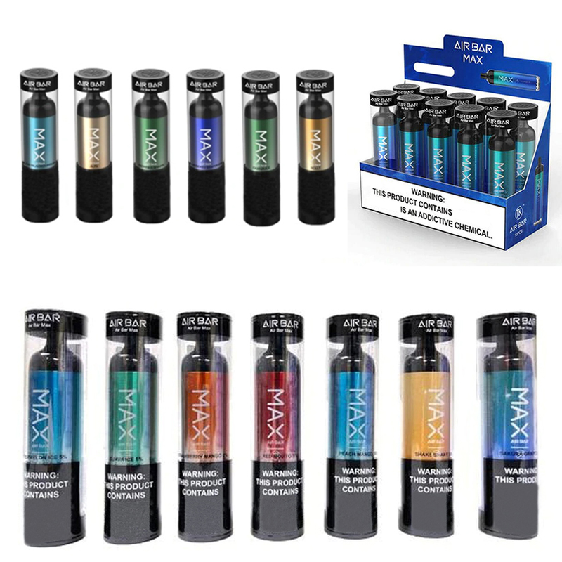 high quality Air Bar Max Lux Disposable Vape Pen 2000 Puffs cigarettes 1250mAh Battery 6.5ML Vapor Pod Device eCigs Puffbars Vapes Electroni
high quality Air Bar Max Lux Disposable Vape Pen 2000 Puffs cigarettes 1250mAh Battery 6.5ML Vapor Pod Device eCigs Puffbars Vapes Electroni