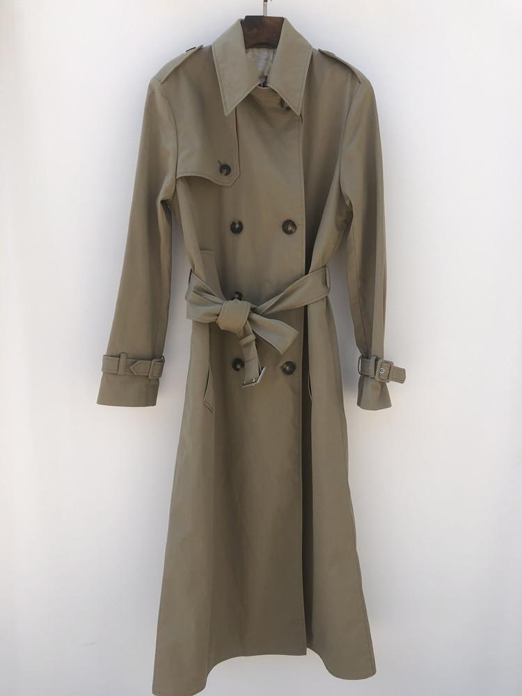 Women's Trench Coats Double Breasted Coat Women Long Sleeve Sashes Turn-down Collar Casual Ladies Windbreaker Autumn Winter 2021
Women's Trench Coats Double Breasted Coat Women Long Sleeve Sashes Turn-down Collar Casual Ladies Windbreaker Autumn Winter 2021