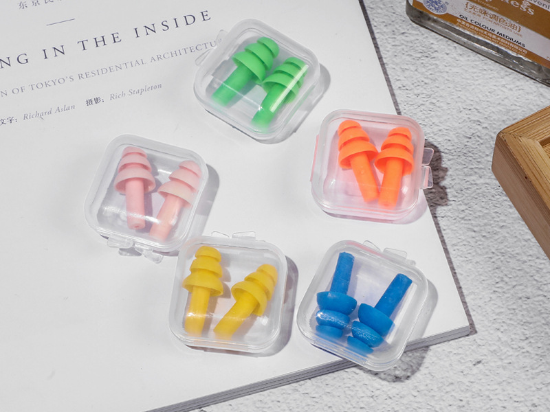 Silicone earplugs Learn waterproof noise reduction, swimming equipment Outdoors anti-snoring, sleep Ear Plugs bright color silica gel
Silicone earplugs Learn waterproof noise reduction, swimming equipment Outdoors anti-snoring, sleep Ear Plugs bright color silica gel