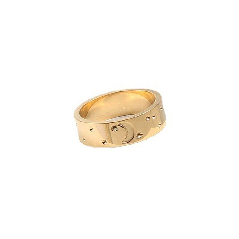 Cluster Rings Stainless Steel Ring Vintage Star Moon Bright Circle Fine Carved Gold Gift For Women Accessories Steampunk 2021 Trends Jewelry, Golden;silver
Cluster Rings Stainless Steel Ring Vintage Star Moon Bright Circle Fine Carved Gold Gift For Women Accessories Steampunk 2021 Trends Jewelry, Golden;silver
