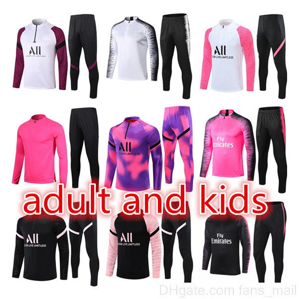 2021 adult and kids Jacket kit Soccer tracksuit set Paris tracksuits MBAPPE LUCAS HOME Football training suit, 10
2021 adult and kids Jacket kit Soccer tracksuit set Paris tracksuits MBAPPE LUCAS HOME Football training suit, 10
