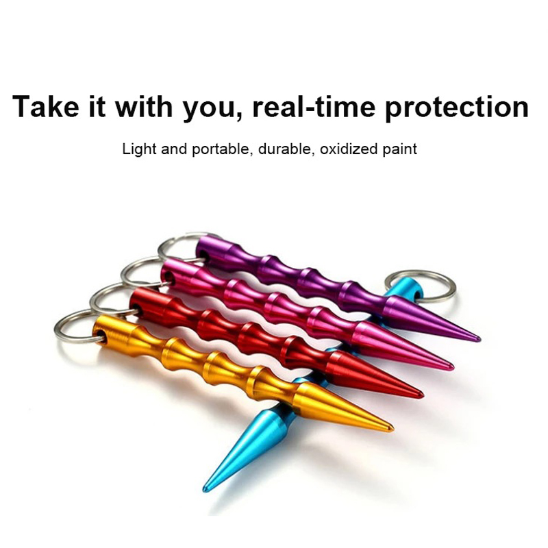 New Hot Metal Aluminum Keychain Wolf Stick Women's Self-defense Key chain Creative Wolf Stick Key Chains Wholesale, Slivery;golden
New Hot Metal Aluminum Keychain Wolf Stick Women's Self-defense Key chain Creative Wolf Stick Key Chains Wholesale, Slivery;golden