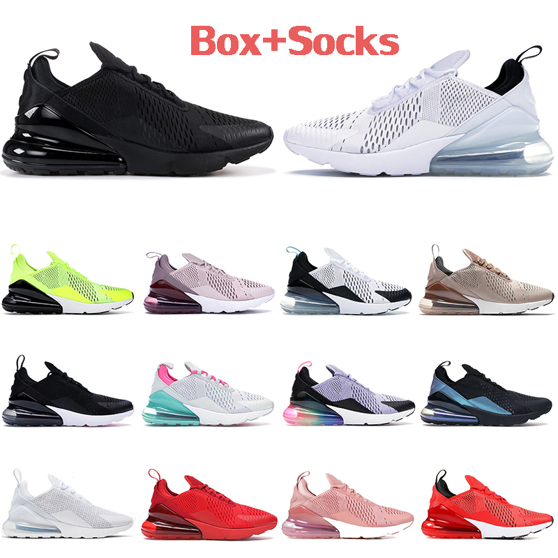 With Box 270 Mens Running Shoes University Habanero Red Triple Black White Blue Pink Bred Volt Orange Betrue Grape USA Women Sport Trainers Sneakers
With Box 270 Mens Running Shoes University Habanero Red Triple Black White Blue Pink Bred Volt Orange Betrue Grape USA Women Sport Trainers Sneakers