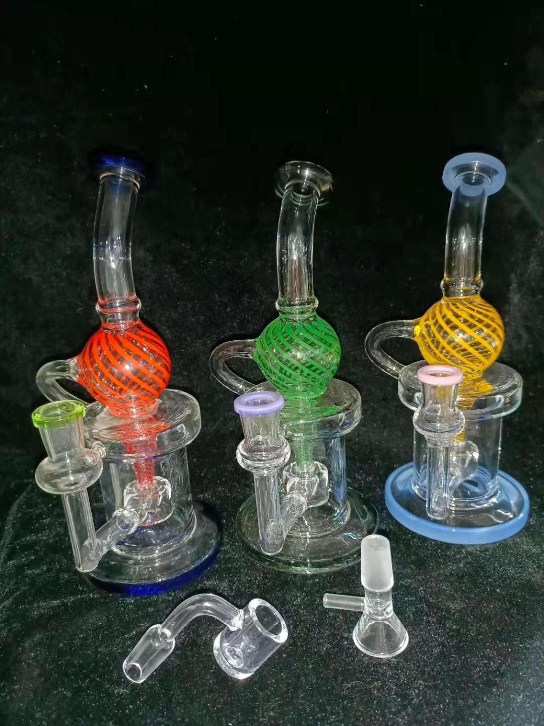 14mm curved single backwater netted glass hookah, hookah bag, hookah, beaker, various styles and colors for your selection ZHICHI
14mm curved single backwater netted glass hookah, hookah bag, hookah, beaker, various styles and colors for your selection ZHICHI
