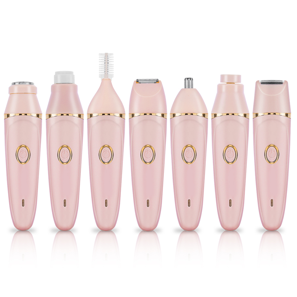 7 IN 1 Waterproof Multi-Part Trim Smooth and Painless Lady Electric Shaver Epilator Fine Eyebrows Washing Instrument with box
7 IN 1 Waterproof Multi-Part Trim Smooth and Painless Lady Electric Shaver Epilator Fine Eyebrows Washing Instrument with box