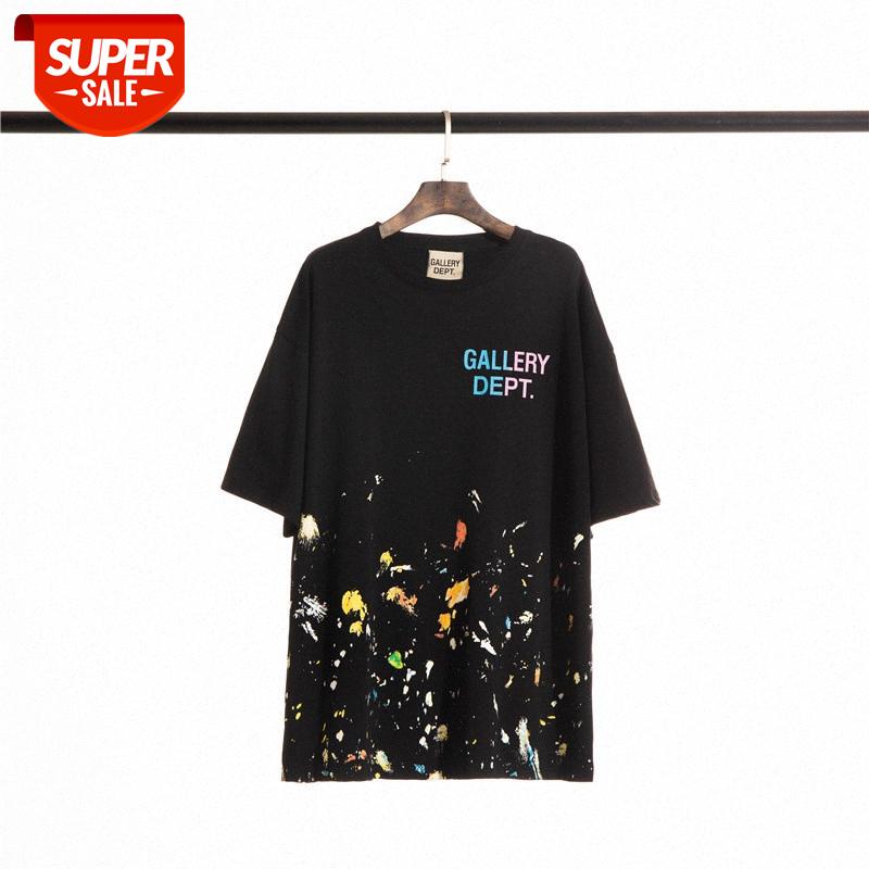 gallery dept splash ink starry sky fireworks round neck loose short sleeve T-shirt #Uv2F, Black
gallery dept splash ink starry sky fireworks round neck loose short sleeve T-shirt #Uv2F, Black