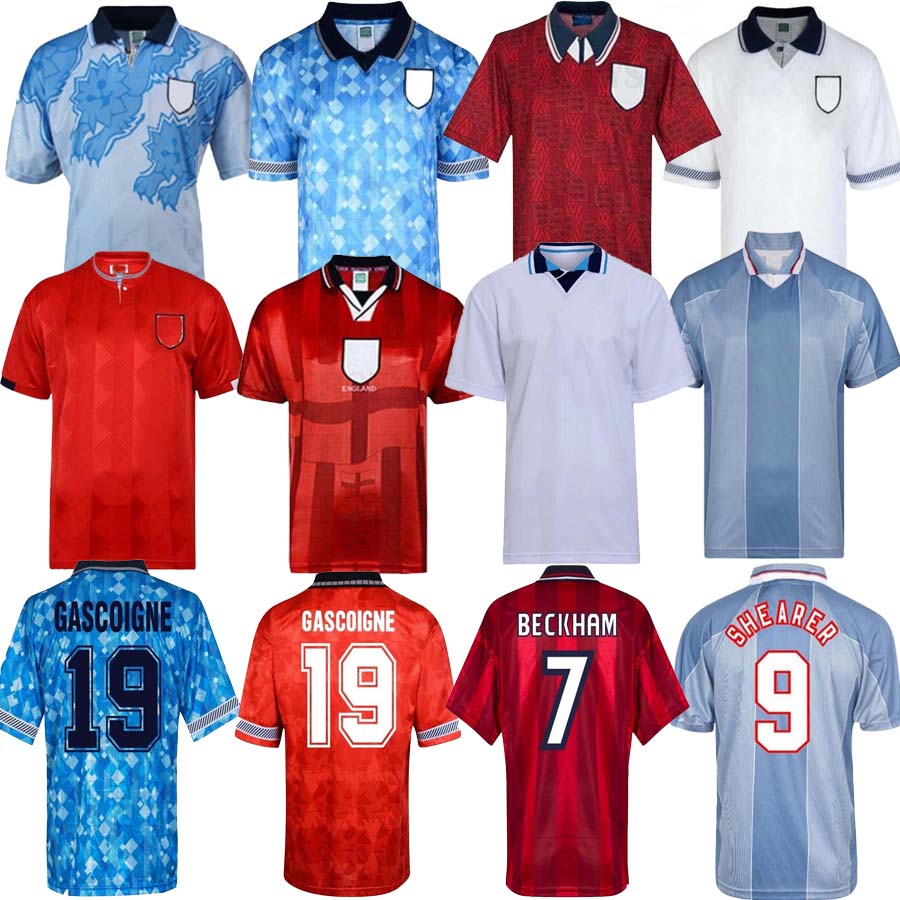 Retro 1995 1996 1997 1998 Soccer Jerseys Beckham Shearer Gascoigne Scholes Owen Fowler McManaman Redknapp Vintage Shirt Classic Kit, Black
Retro 1995 1996 1997 1998 Soccer Jerseys Beckham Shearer Gascoigne Scholes Owen Fowler McManaman Redknapp Vintage Shirt Classic Kit, Black