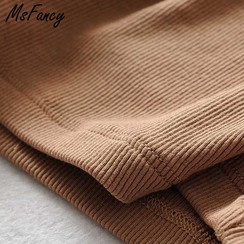 Msfancy Summer Crop Tops Women Slant Shoulder Irregular Haut Femme Sexy Ladies Black Tank Top 210625