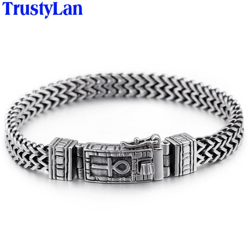 Link, Chain Hiphop Rock Mens Bracelets Bangles Heavy Solid Stainless Steel Charm Bracelet Men Personality Jewelry Gifts For Husband Friends
Link, Chain Hiphop Rock Mens Bracelets Bangles Heavy Solid Stainless Steel Charm Bracelet Men Personality Jewelry Gifts For Husband Friends