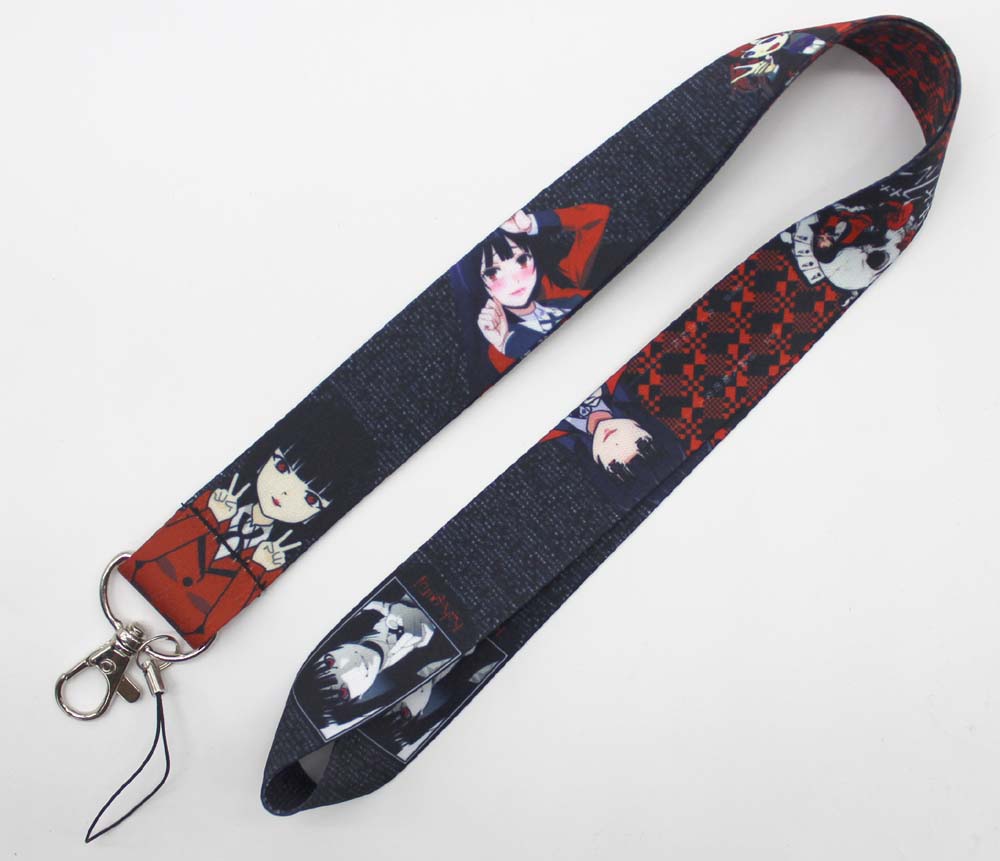Cartoon KAKEGURUI logoCell Phone Straps & Charms For key ID Card Pass Gym badge Holder DIY Hang Rope Neck
Cartoon KAKEGURUI logoCell Phone Straps & Charms For key ID Card Pass Gym badge Holder DIY Hang Rope Neck