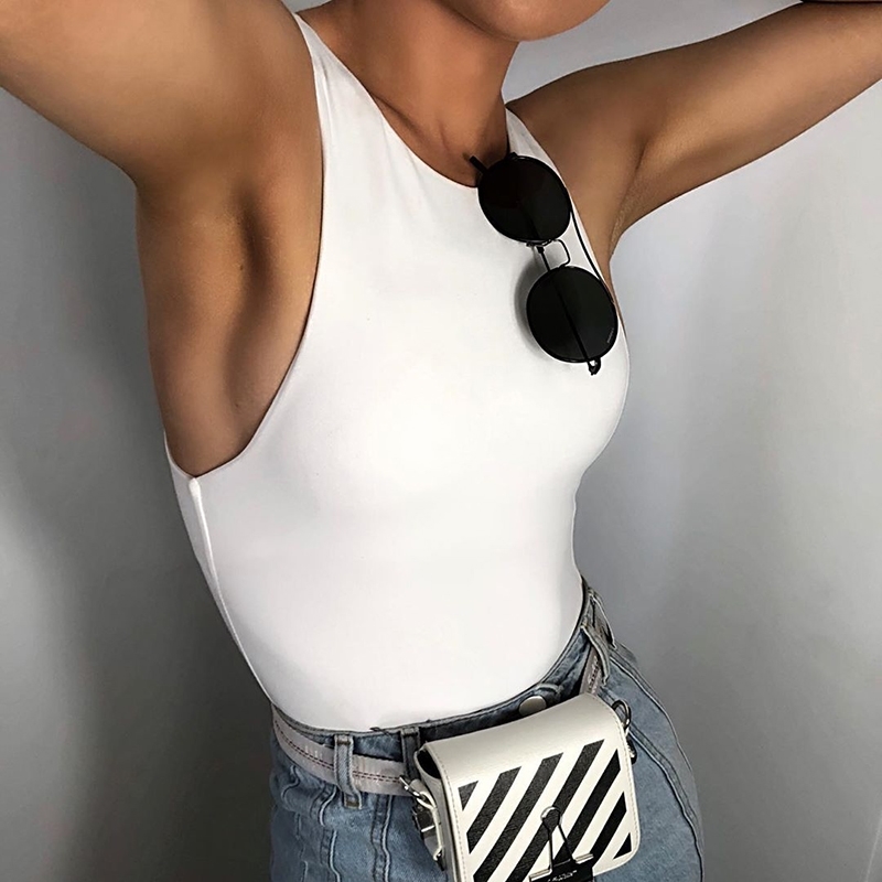 sexy women soft white bodysuits summer fashion ladies bodycon bomb bodysuit vintage female slim girls chic 210430