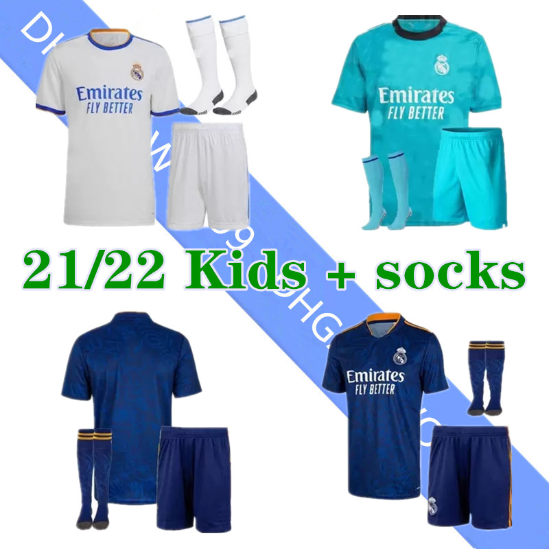 2021 REAL MADRID MBAPPE soccer jerseys 21 22 BENZEMA football shirt 2022 ALABA HAZARD ASENSIO MODRIC MARCELO camiseta youth maillot de football shirt Kids kit+socks
2021 REAL MADRID MBAPPE soccer jerseys 21 22 BENZEMA football shirt 2022 ALABA HAZARD ASENSIO MODRIC MARCELO camiseta youth maillot de football shirt Kids kit+socks