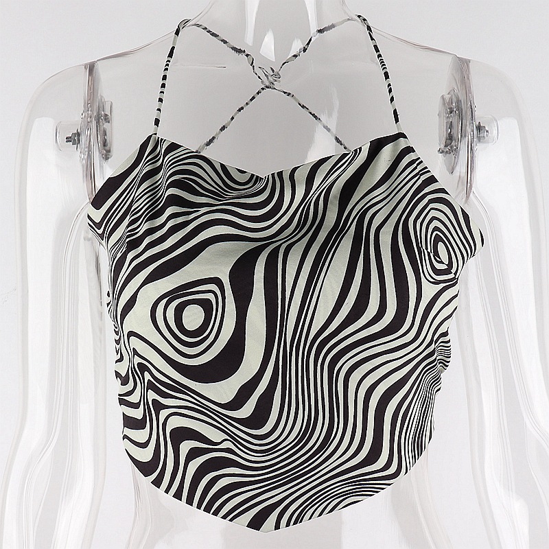 Summer Chic Fashion Print Baless Camis Crop Tops Women Elegant Sleeveless Baless Tie Up Top Cropped Club Partyhigh quality, Black
Summer Chic Fashion Print Baless Camis Crop Tops Women Elegant Sleeveless Baless Tie Up Top Cropped Club Partyhigh quality, Black