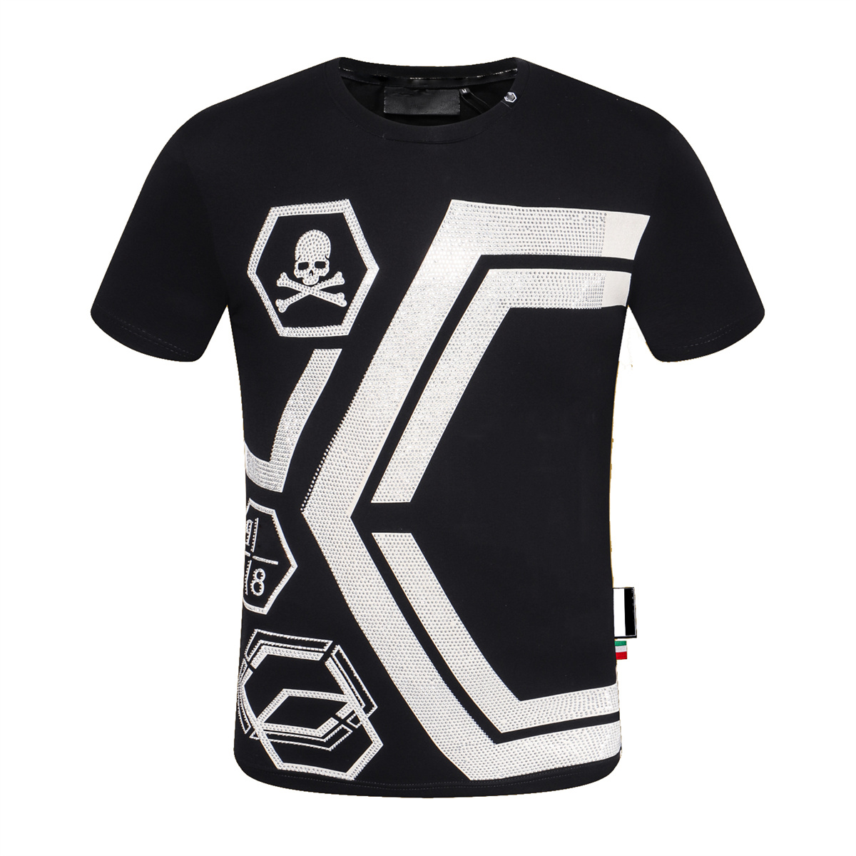 2021ss Summer Men T-Shirts Cotton Shirts Solid Color Short Sleeve pp Tees Tops Slim Breathable Men's streetwear Male US size S-XXL The bear clothes T004, Picture color
2021ss Summer Men T-Shirts Cotton Shirts Solid Color Short Sleeve pp Tees Tops Slim Breathable Men's streetwear Male US size S-XXL The bear clothes T004, Picture color