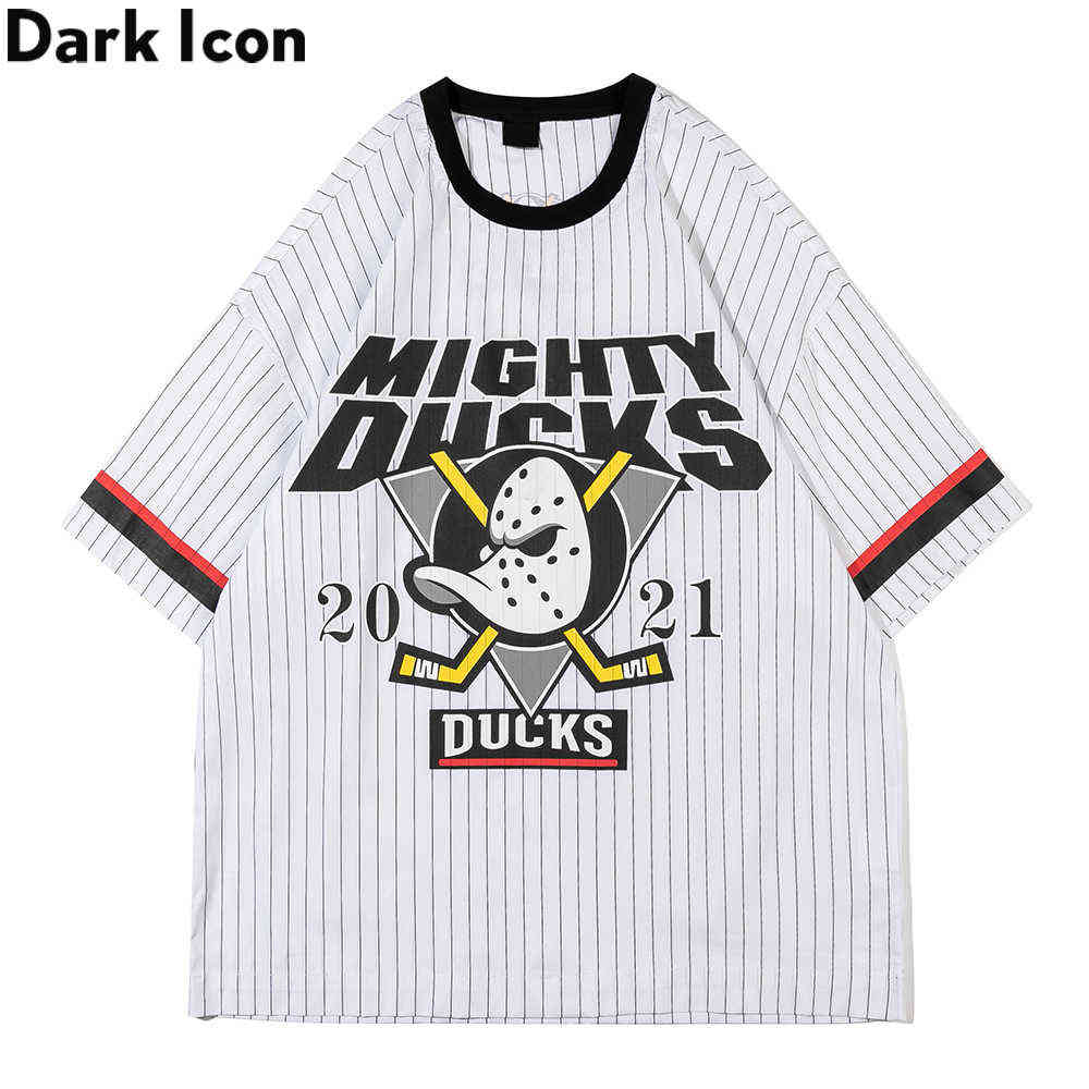 Vertical Stripe Cartoon Tshirt Men Color Block Ribbon Men's T-shirt Short Sleeve Streetwear Clothing 210603, Blue
Vertical Stripe Cartoon Tshirt Men Color Block Ribbon Men's T-shirt Short Sleeve Streetwear Clothing 210603, Blue