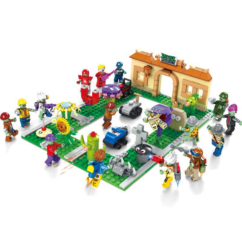90086 Plant Battle Crazy Backyard Zombie Building Blocks 687pcs Assembled Children Educational Toys302k
90086 Plant Battle Crazy Backyard Zombie Building Blocks 687pcs Assembled Children Educational Toys302k