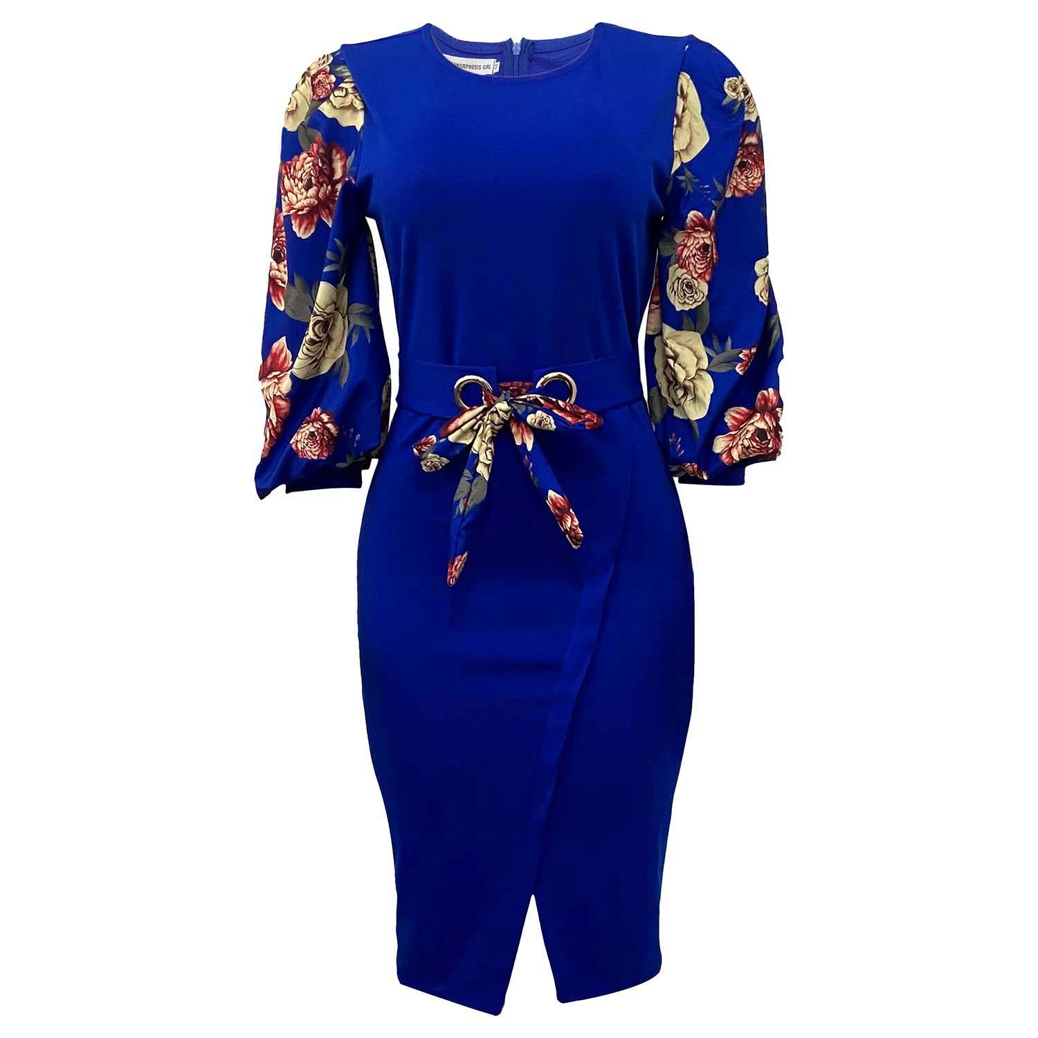 Women Black Bodycon Dresses Elegant Lantern Sleeve Plus Size Summer Dress New Print African Ladies Birthday Party Dress 210329