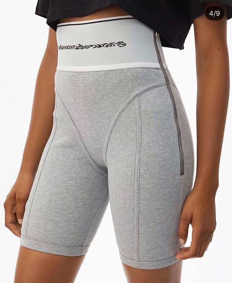 Fashion luyoga designer yoga leggings shorts Vest pants 4 suits women sports shorts set zipper webbing two-piece super stretch sport suit luluupants от DHgate WW