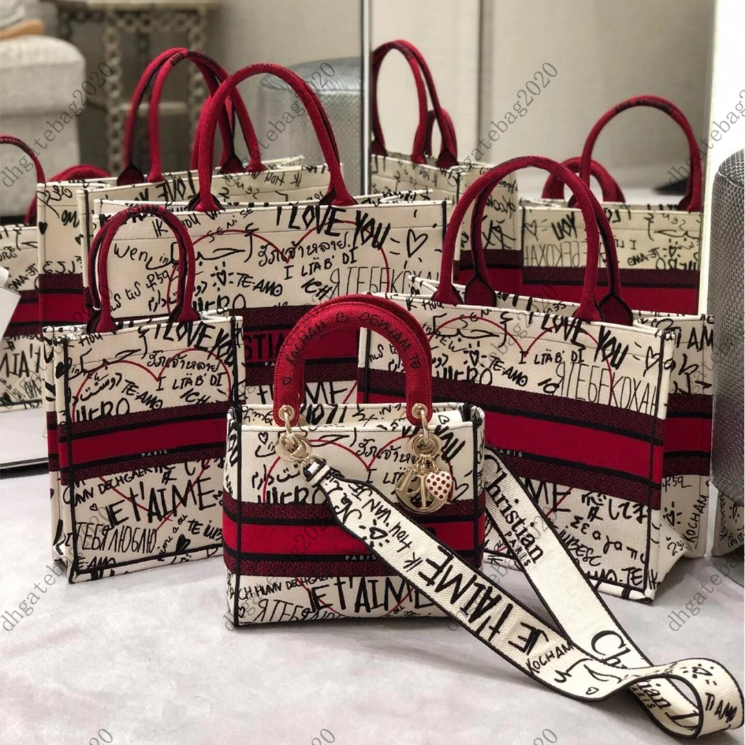 Luxury Designer Bag Women Totes Valentine's Day Limited Handbags Fashion LOVE Embroidery Shopping Bags Beach Bag Duffle Clutch, Packing bag
Luxury Designer Bag Women Totes Valentine's Day Limited Handbags Fashion LOVE Embroidery Shopping Bags Beach Bag Duffle Clutch, Packing bag
