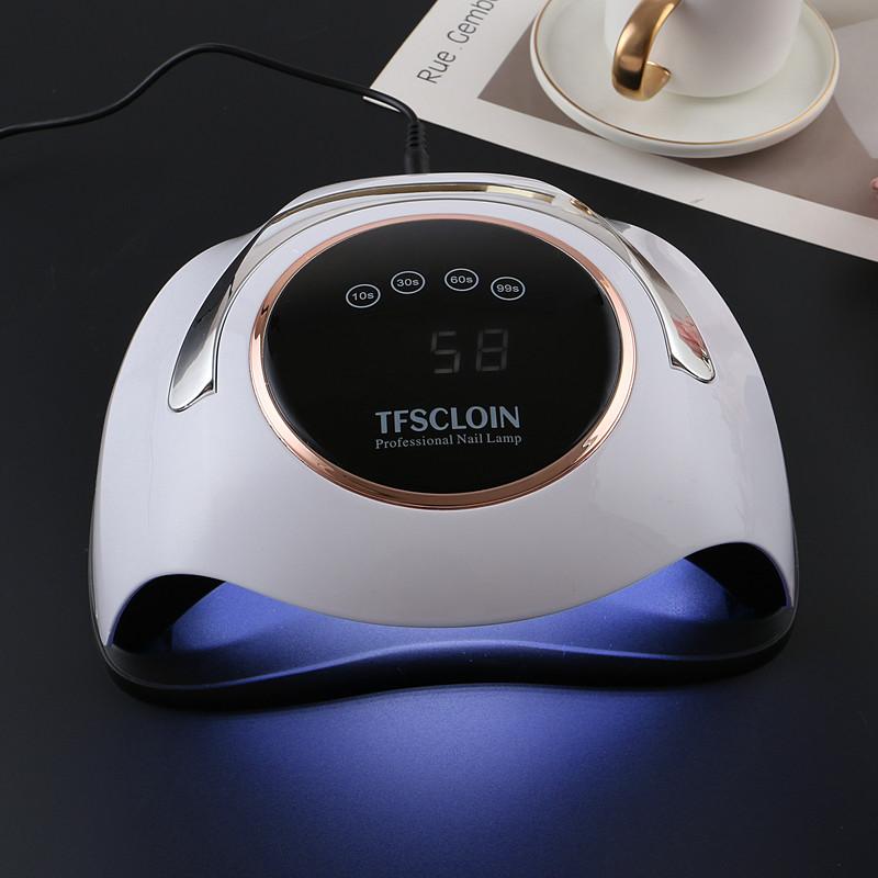 Nail Dryers 2021 Arrival TFSCLOIN UV LED Lamp For Nails Dryer 180W Ice Manicure Gel Drying Varnish
