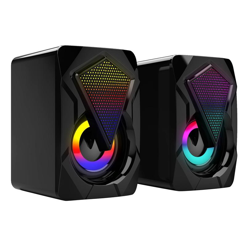 Wired Computer Speaker Multimedia Subwoofer Colorful Lighting Effect RGB Desktop Game Combination Speakers
Wired Computer Speaker Multimedia Subwoofer Colorful Lighting Effect RGB Desktop Game Combination Speakers