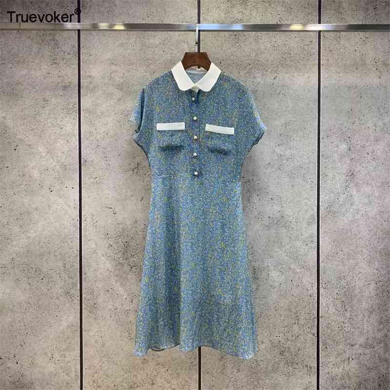 Truevoker Summer Runway Fashion Silk Cottagecor Holiday Dres Short Sleeve Blue Floral Print Midi Mujer Festa Vestido 210602, Sky blue
Truevoker Summer Runway Fashion Silk Cottagecor Holiday Dres Short Sleeve Blue Floral Print Midi Mujer Festa Vestido 210602, Sky blue