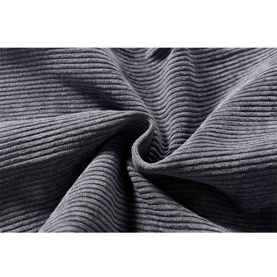 Corduroy Pants Wide Leg Elastic Waist Velvet Trouser Women Autumn Winter Plus Size Womens Pants Casual Pink Pants Black 210412