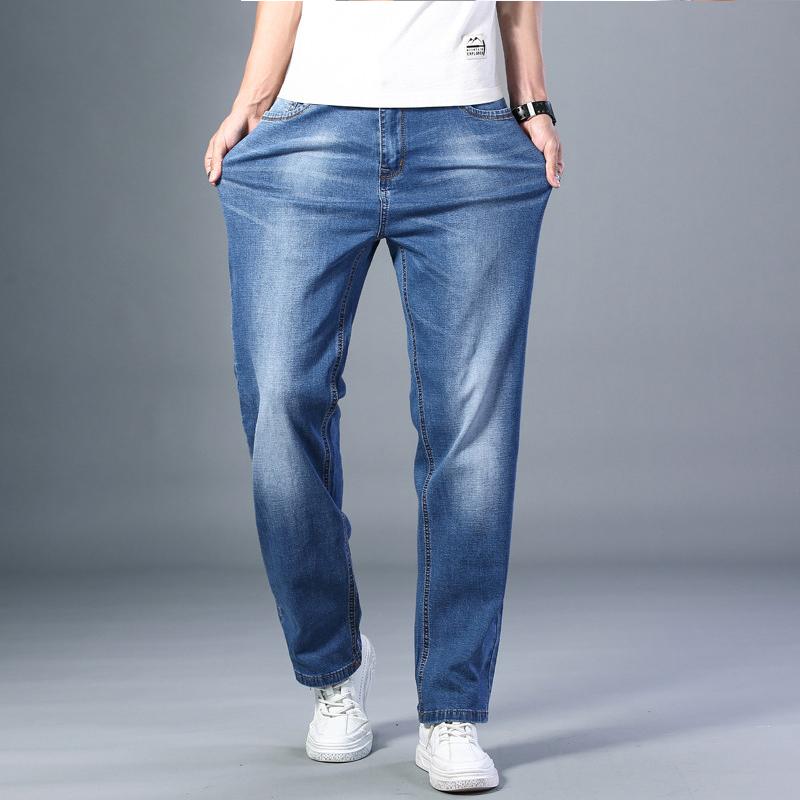 Men's Jeans Thin Straight Loose In 6 Colors Available For Summer 2021 Classic Style Advanced Stretch Pants Brand, Blue-7011
Men's Jeans Thin Straight Loose In 6 Colors Available For Summer 2021 Classic Style Advanced Stretch Pants Brand, Blue-7011