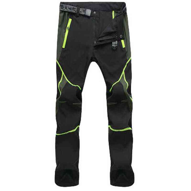 Men's Summer Autumn Denim Trousers Loose Fit Quick Dry Casual Cargo Pants Hiking Outdoor Climbing Water Resistance Sports 211111