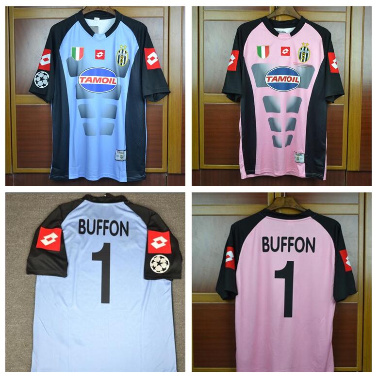 02 03 Italia Buffon Nedved DEL PIERO Goalkeeper Gaolie Retro soccer Jerseys Pink 2002 2003 2004 2005 Champion Final Football Shirts Camiseta, Black
02 03 Italia Buffon Nedved DEL PIERO Goalkeeper Gaolie Retro soccer Jerseys Pink 2002 2003 2004 2005 Champion Final Football Shirts Camiseta, Black