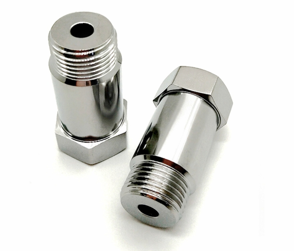 part 2pcs Exhaust Oxygen Sensor Lambda 45mm O2 M18 x15 Extension Spacer Iron Plating Nickel Extender