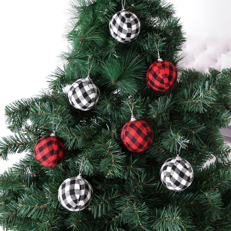 Party Decoration 6/24pcs Christams Plaid Fabric Ball Decorative Xmas Tree Hanging Ornament Festival Home Balls
Party Decoration 6/24pcs Christams Plaid Fabric Ball Decorative Xmas Tree Hanging Ornament Festival Home Balls